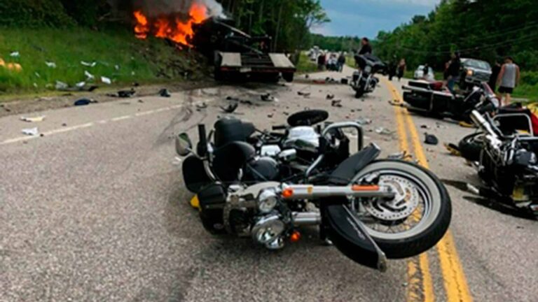 where do most motorcycle accidents occur